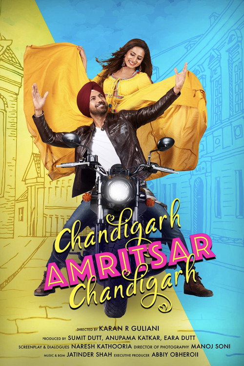 Movie poster for Chandigarh Amritsar Chandigarh (2019)