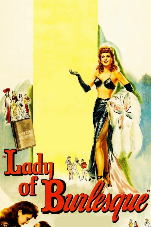 Movie poster for Lady of Burlesque (1943)