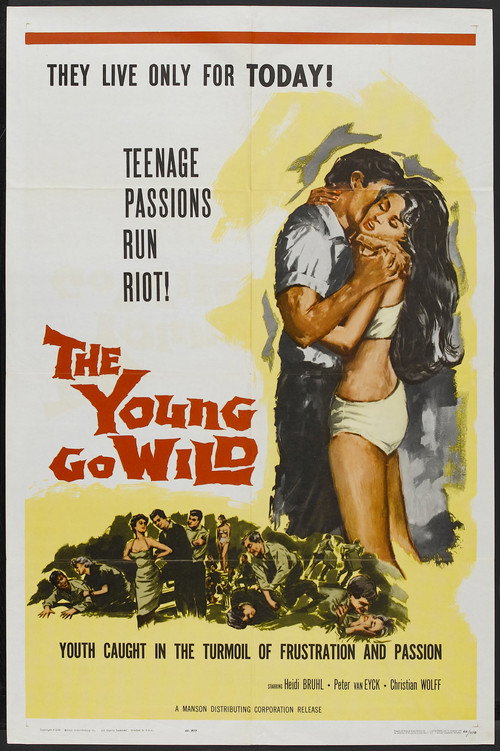 Movie poster for The Young Go Wild (1959)
