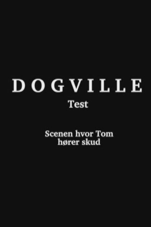 Movie poster for Dogville: The Pilot (2003)