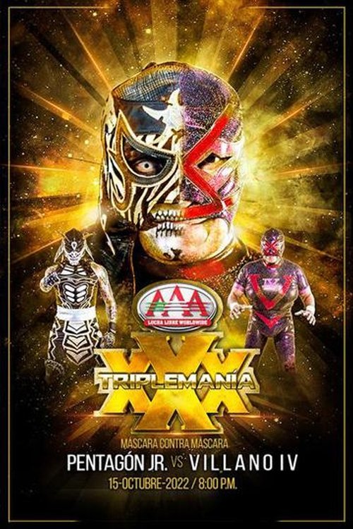 Movie poster for AAA Triplemania XXX: Mexico City (2022)