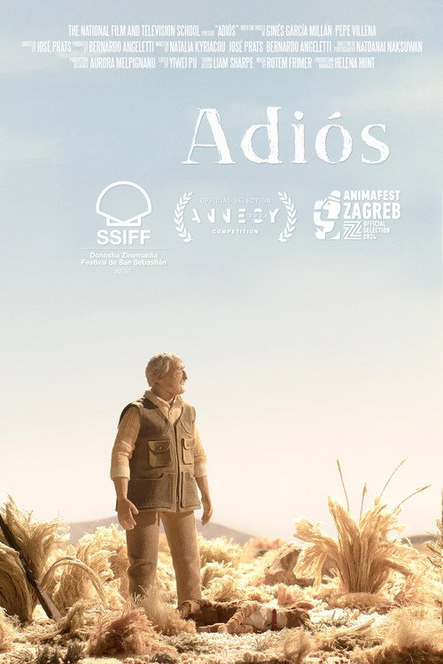 Movie poster for Adiós (2025)