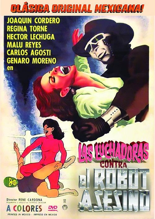 Movie poster for Wrestling Women vs. the Killer Robot (1969)