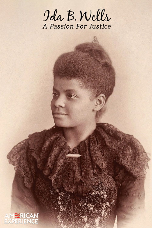 Movie poster for Ida B. Wells: A Passion for Justice (1989)