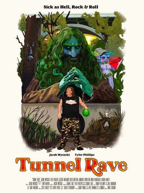 Movie poster for Tunnel Rave (2024)