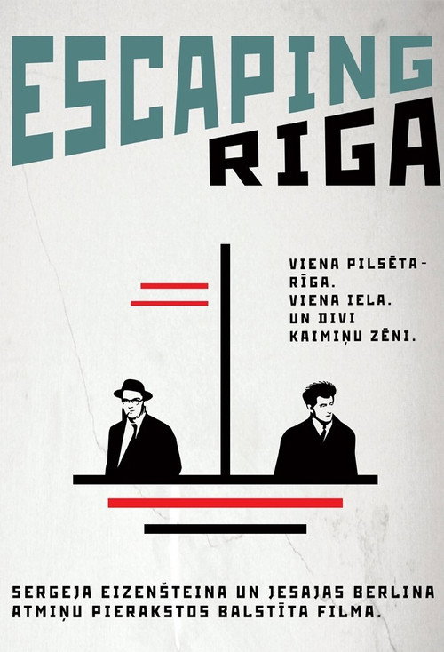 Movie poster for Escaping Riga (2014)