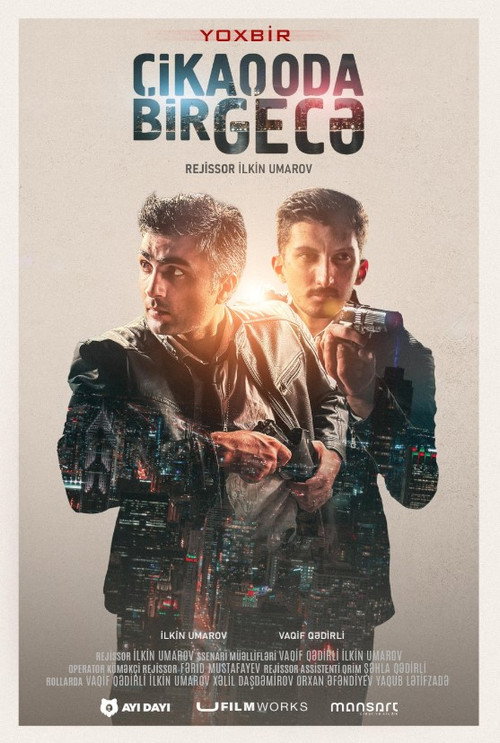Movie poster for Çikaqoda Bir Gecə