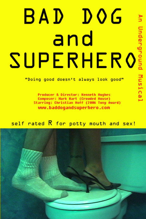 Movie poster for Bad Dog and Superhero (2014)