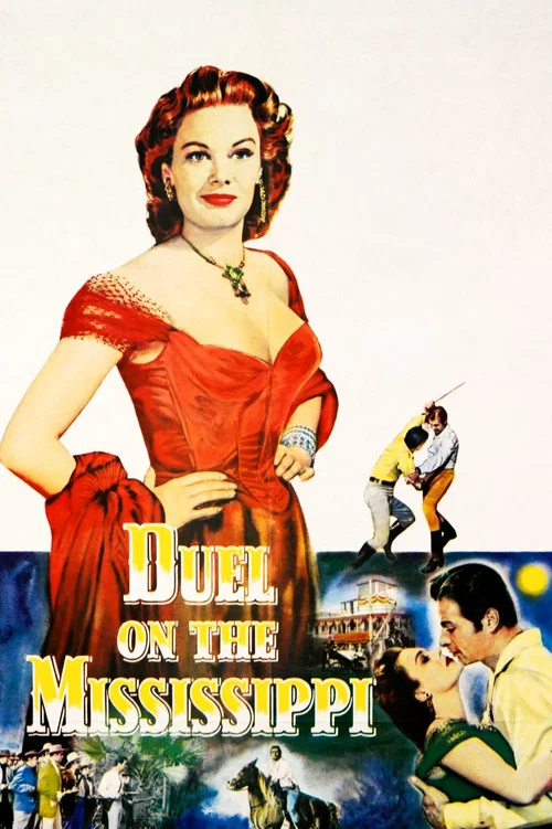 Movie poster for Duel on the Mississippi (1955)