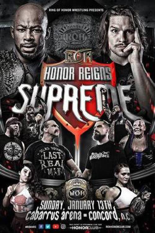 Movie poster for ROH: Honor Reigns Supreme (2019)