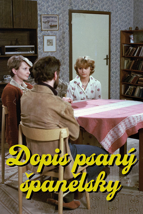 Movie poster for Dopis psaný španělsky (1980)