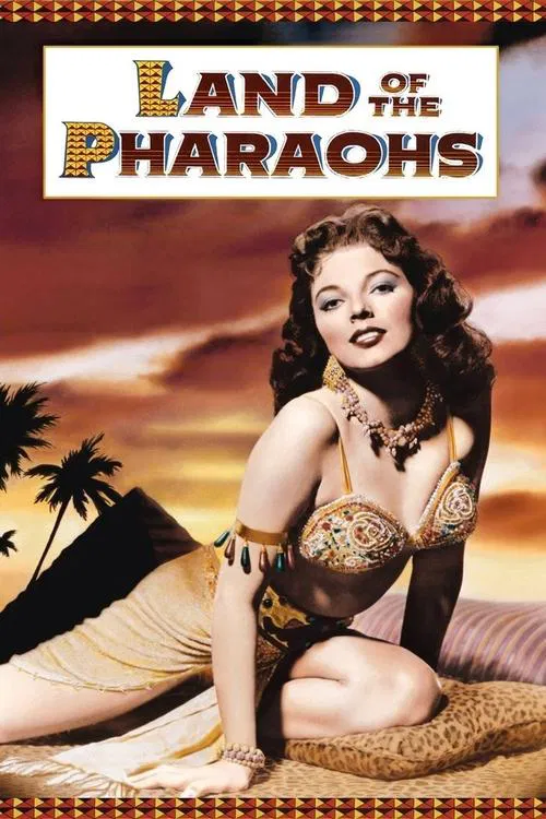 Movie poster for Land of the Pharaohs (1955)