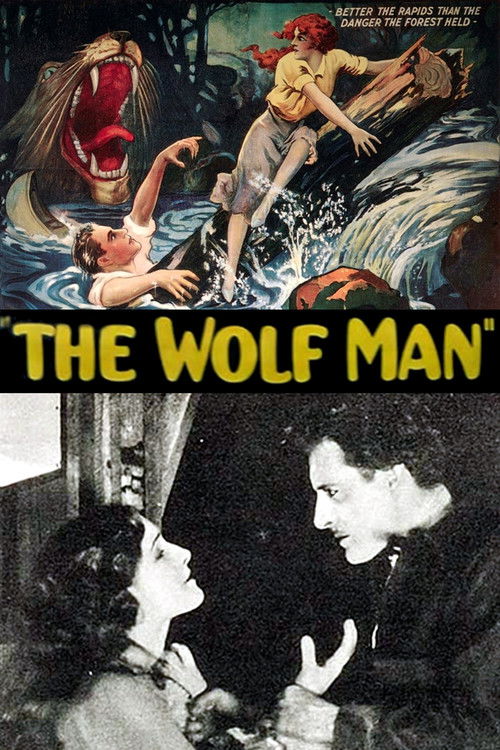 Movie poster for The Wolf Man (1924)