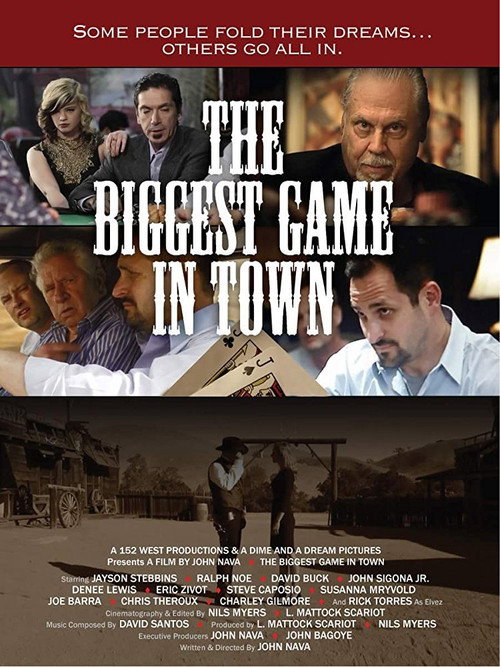 Movie poster for The Biggest Game In Town (2016)