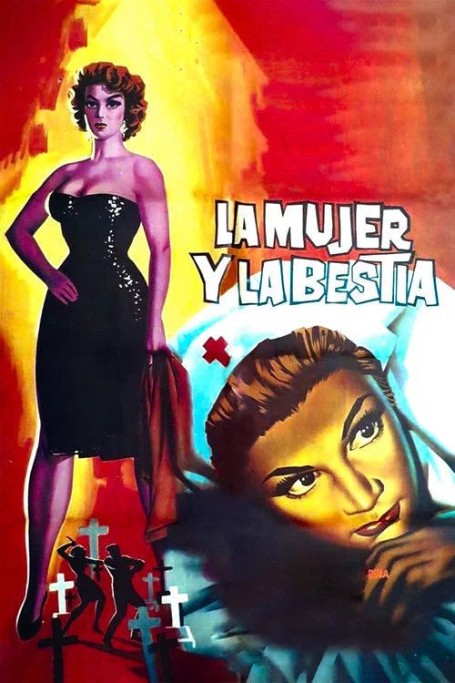 Movie poster for The Woman and the Beast (1959)