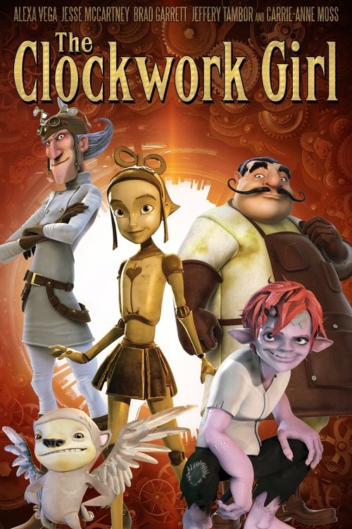 Movie poster for The Clockwork Girl (2014)