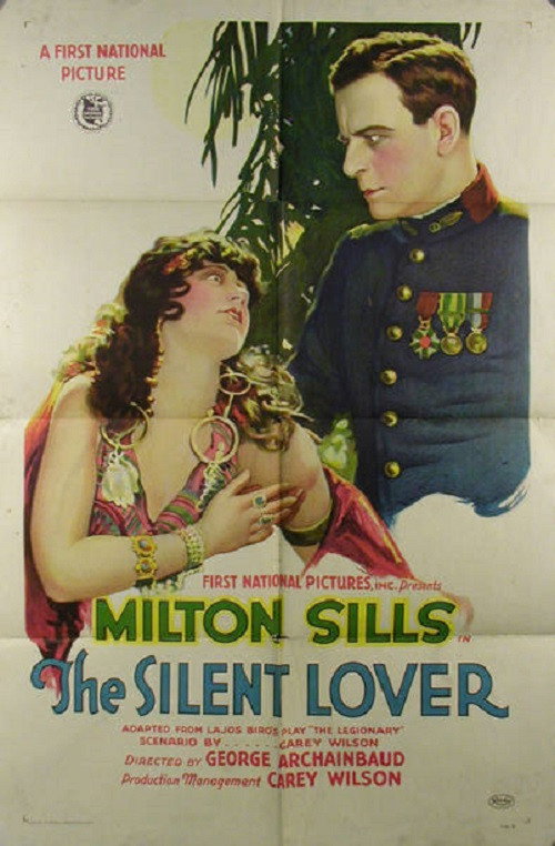 Movie poster for The Silent Lover (1926)