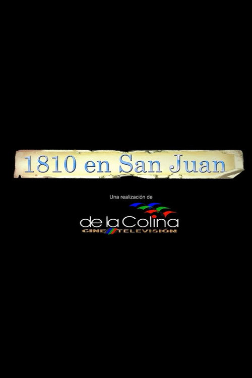 Movie poster for 1810 en San Juan (2010)