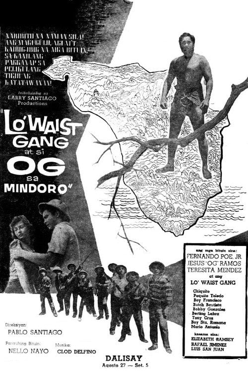 Movie poster for Lo'Waist Gang at si Og sa Mindoro (1958)