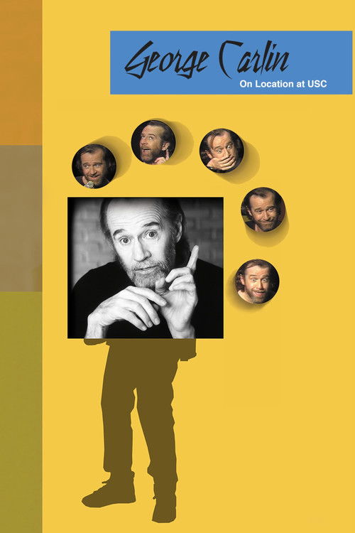 Movie poster for George Carlin: On Location at USC (1977)