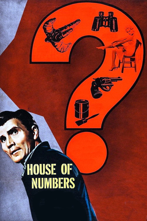Movie poster for House of Numbers (1957)