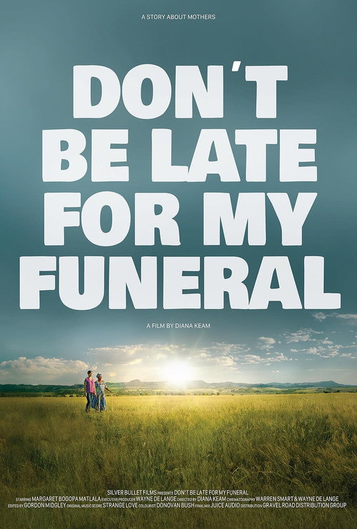Movie poster for Don't be late for my funeral (2024)