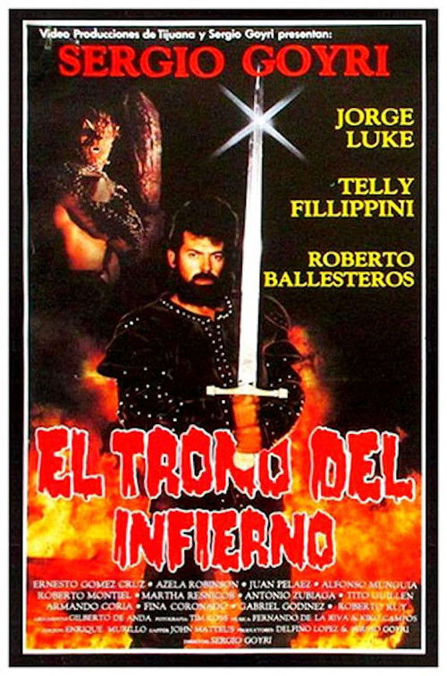 Movie poster for The Throne of Hell (1994)