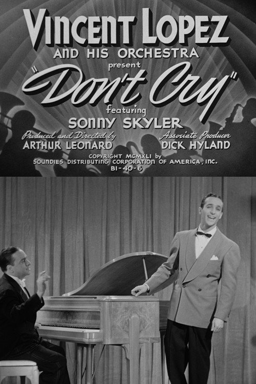 Movie poster for Don't Cry (1941)