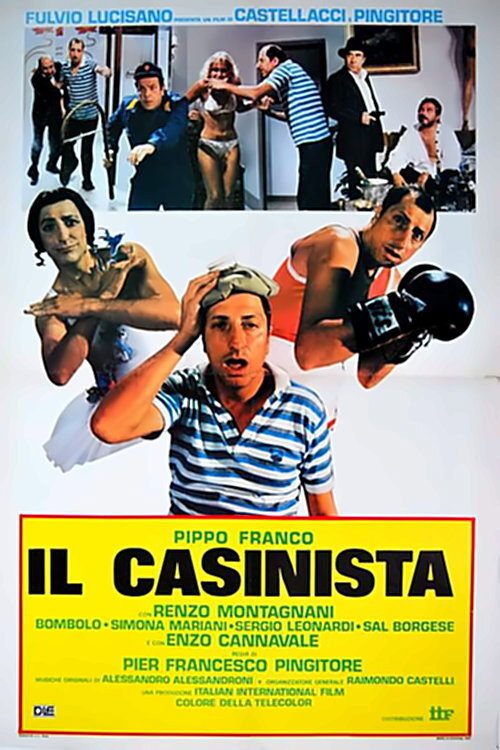 Movie poster for Il casinista (1980)