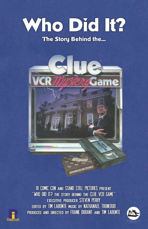 Movie poster for Who Did It? The Story Behind the Clue VCR Mystery Game (2013)