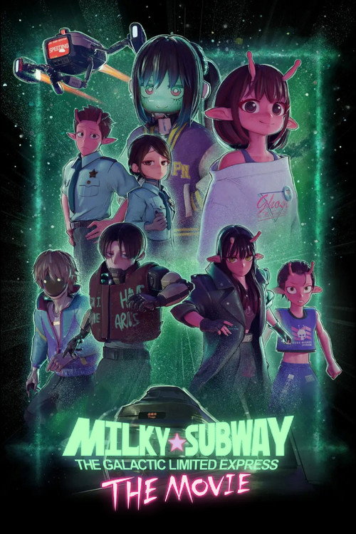 Movie poster for Milky☆Subway: The Galactic Limited Express - the Movie (2026)