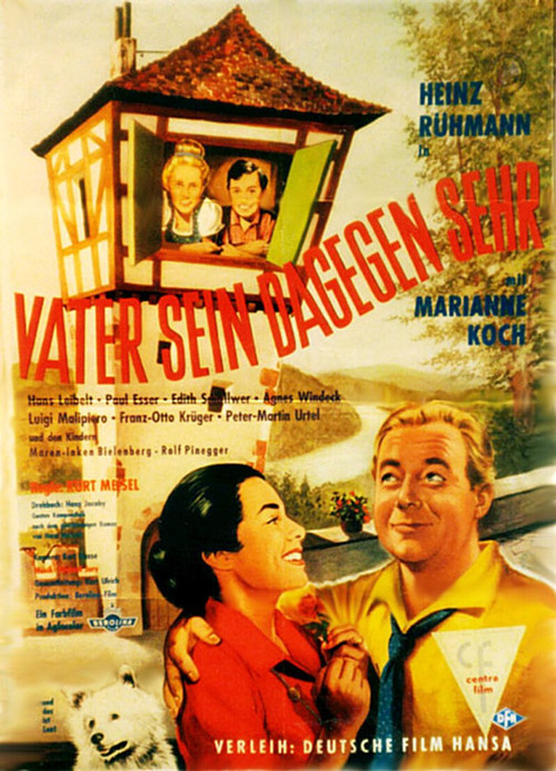 Movie poster for Vater sein dagegen sehr (1957)