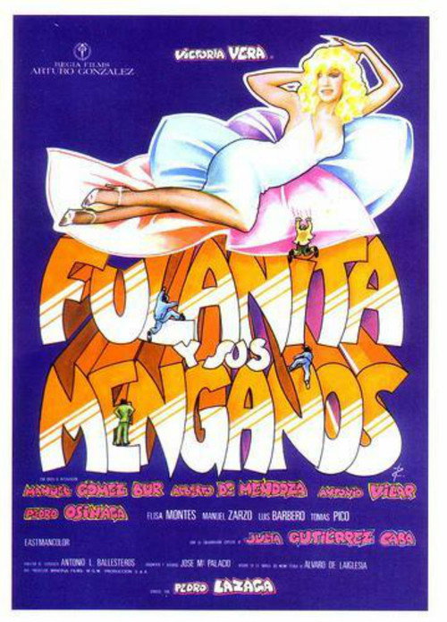 Movie poster for Fulanita y sus menganos (1976)