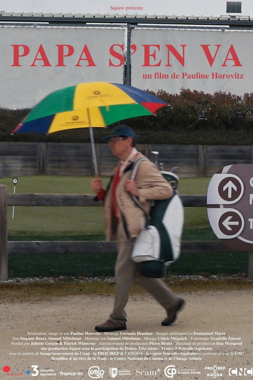 Movie poster for Papa s'en va (2020)