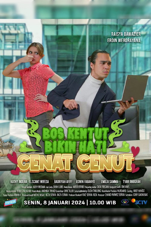 Movie poster for Bos Kentut Bikin Hati Cenat Cenut (2024)