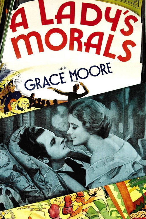 Movie poster for A Lady's Morals (1930)