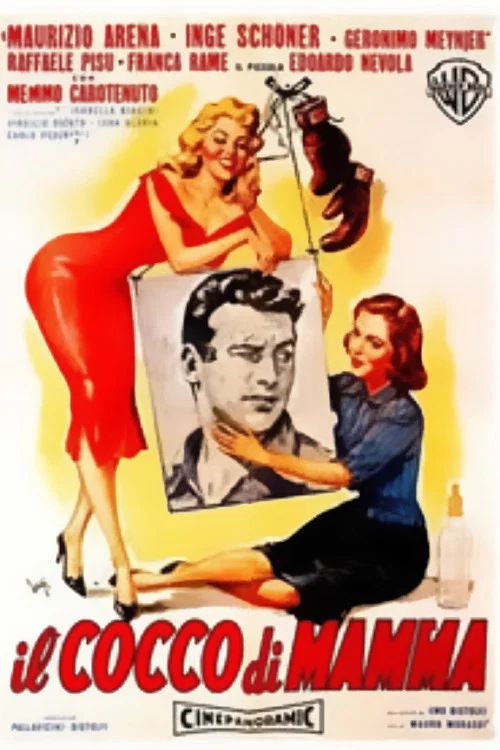 Movie poster for Il cocco di mamma (1957)