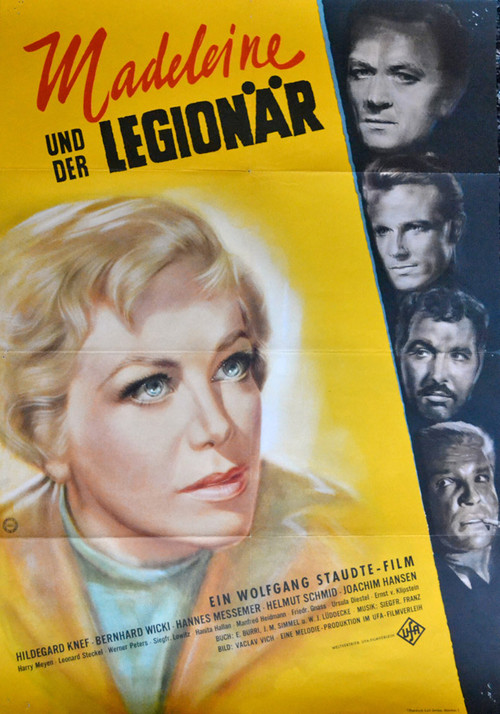 Movie poster for Escape from Sahara (1958)