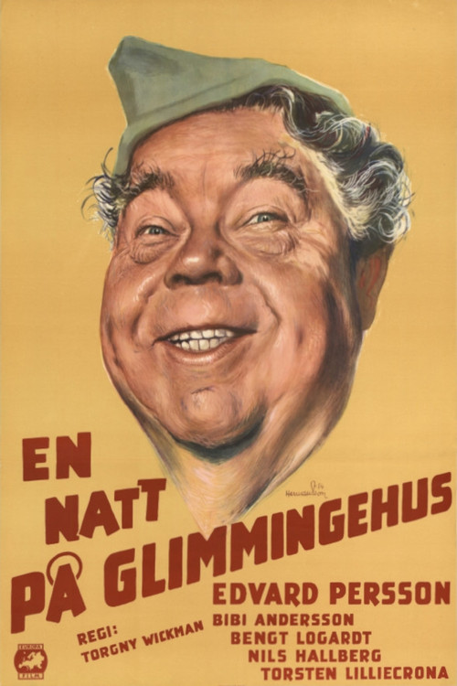 Movie poster for En natt på Glimmingehus (1954)