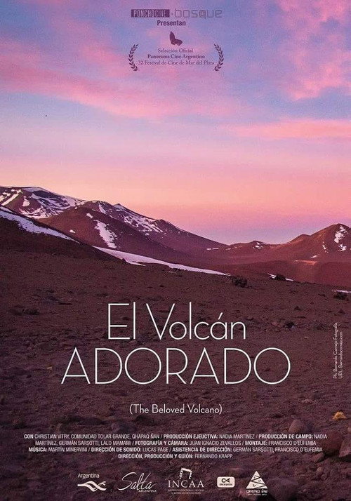 Movie poster for The Beloved Volcano (2017)