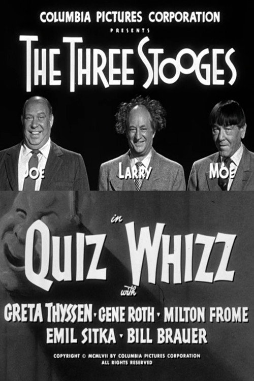 Movie poster for Quiz Whizz (1958)