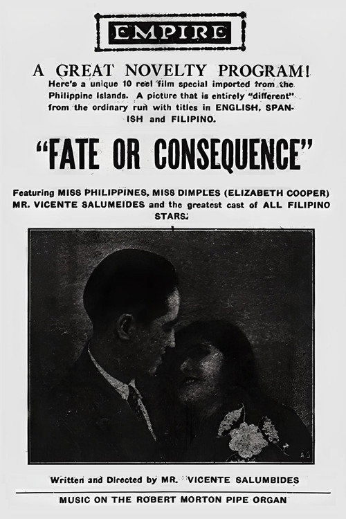 Movie poster for Fate and Consequence (1926)