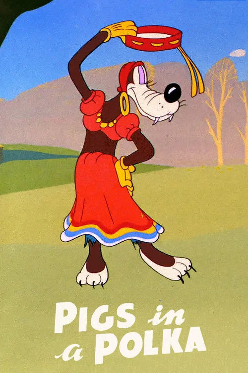 Movie poster for Pigs in a Polka (1943)