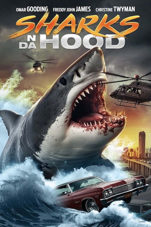 Movie poster for Sharks N Da Hood (2025)