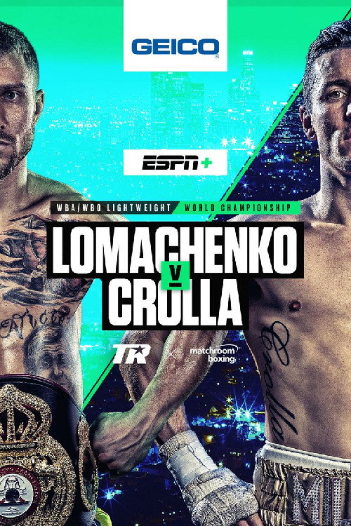 Movie poster for Vasyl Lomachenko vs. Anthony Crolla (2019)