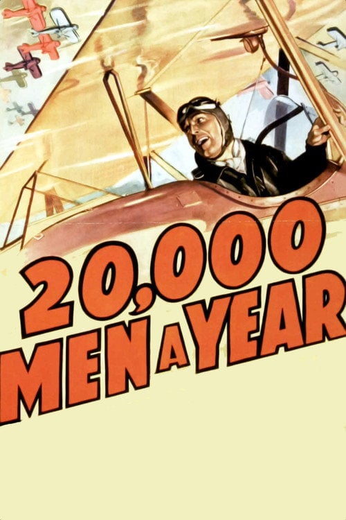Movie poster for 20,000 Men a Year (1939)