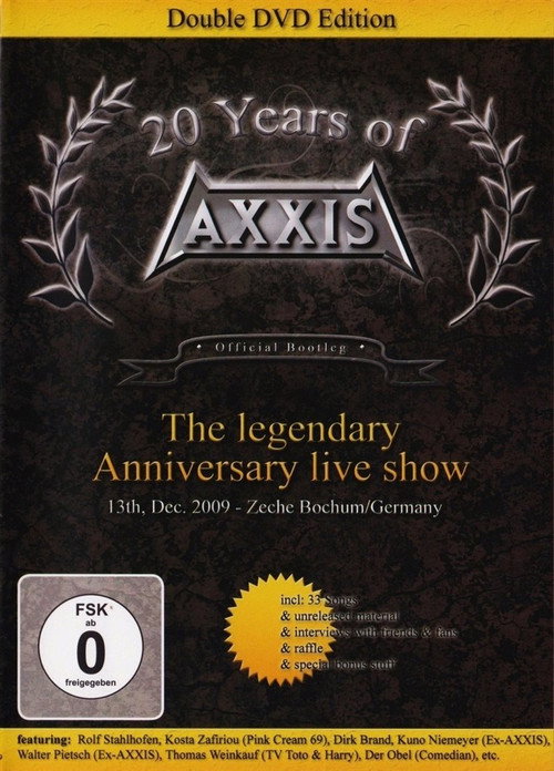 Movie poster for Axxis: 20 Years of Axxis (2011)