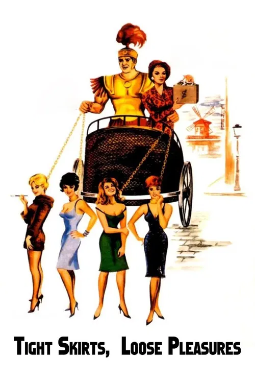 Movie poster for Tight Skirts, Loose Pleasures (1965)