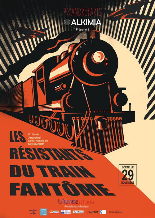 Movie poster for Les Résistants du train fantôme (2017)