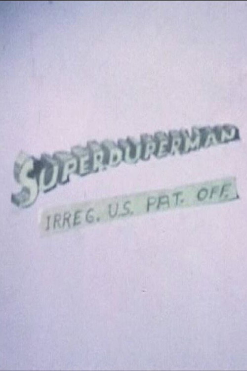 Movie poster for Superduperman (1962)